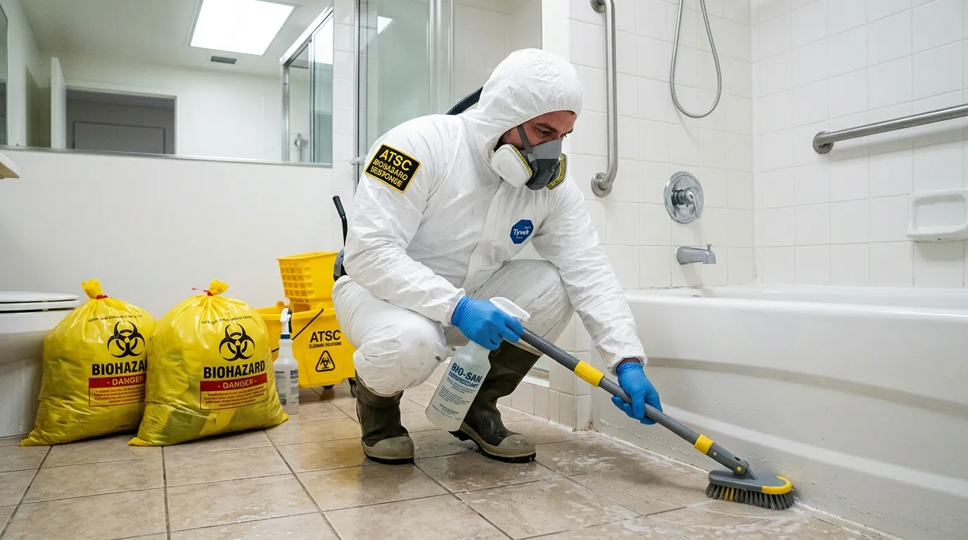 Decontamination equipment deployed for Blood Cleanup in Revere